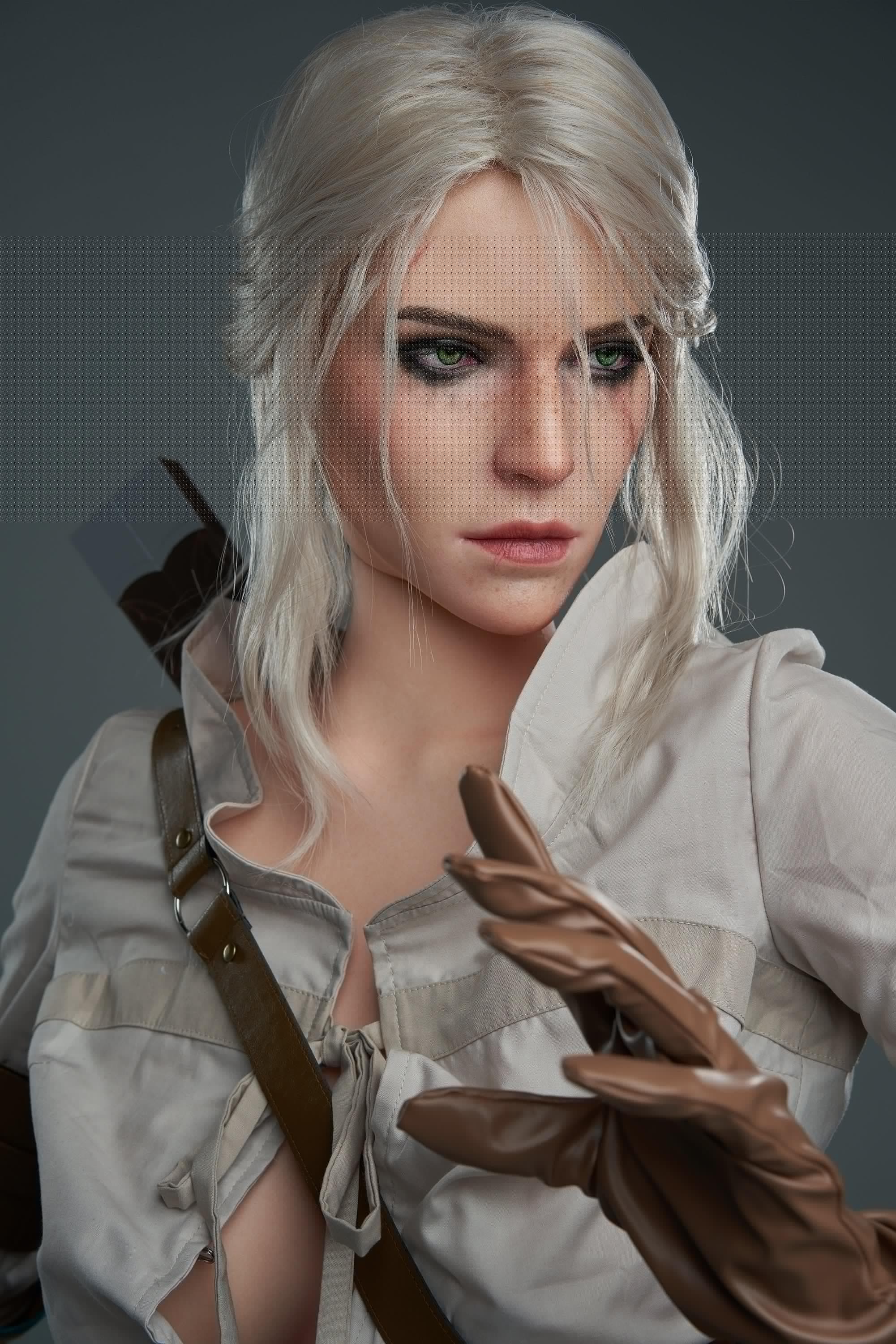 Muñeca sexual realista de 1,68 m, delgada y de pecho medio - Reseña de Ciri