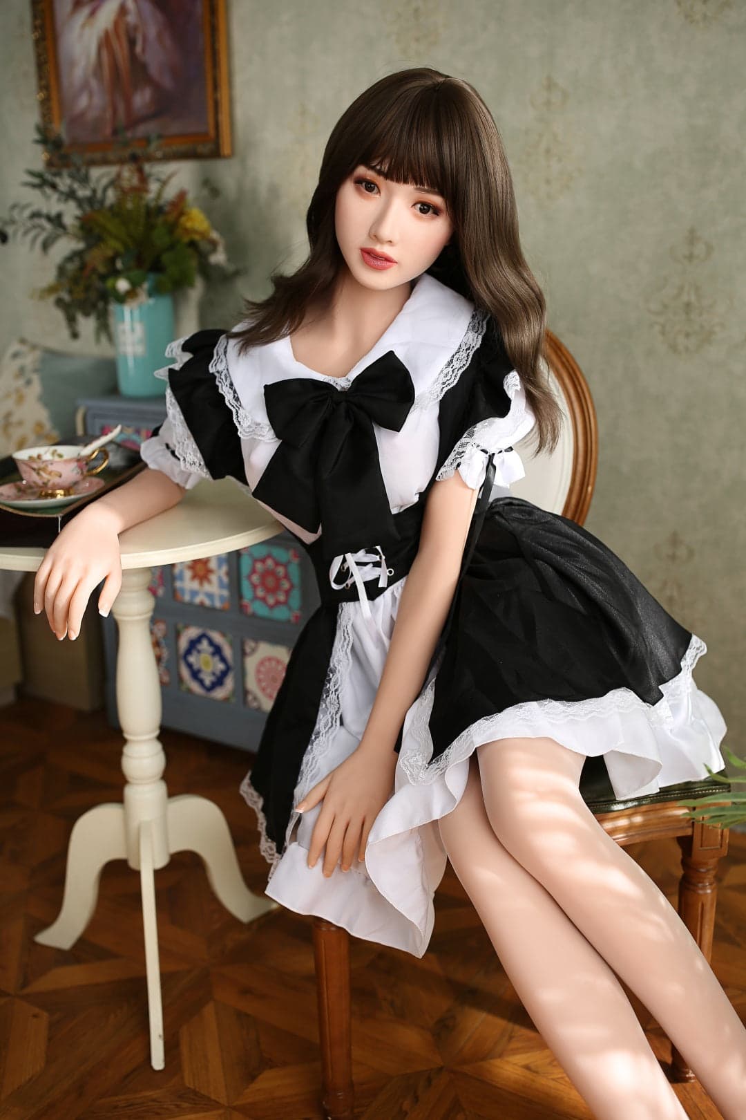 Reseña: Muñeca sexual realista de cosplay asiática de 1,66 m (5 pies y 5 pulgadas) con pechos pequeños - Meda