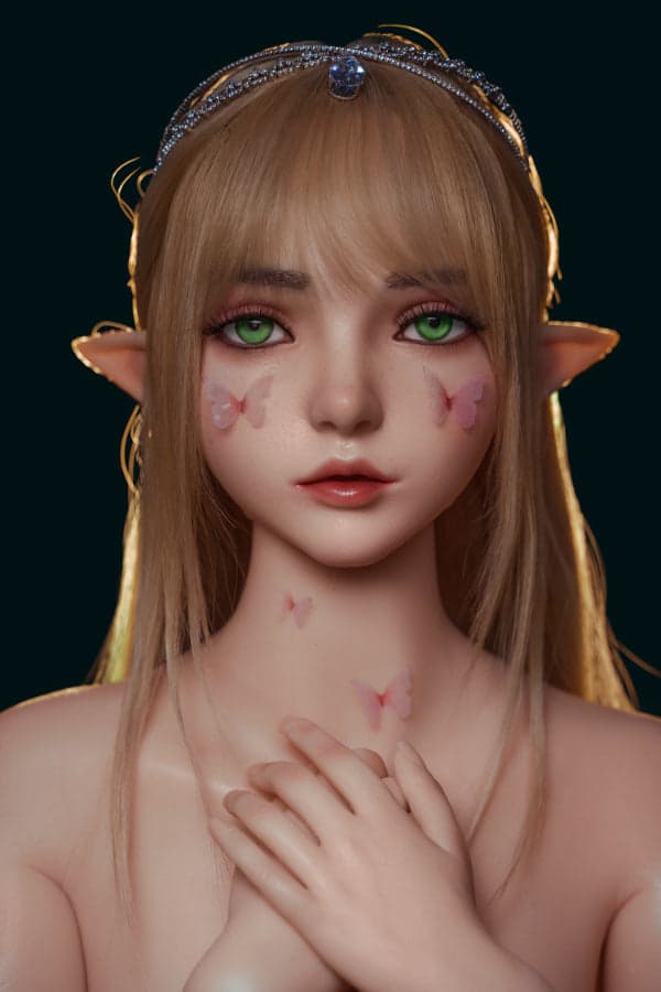 Reseña: Cabeza de silicona con orejas de elfo y mandíbula móvil SY Ophelia #M8 - Análisis detallado